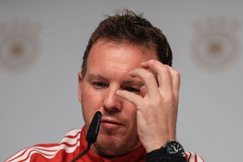 Julian Nagelsmann steht vor seiner ersten WM-Auslosung als Bundestrainer. (Archivbild) Foto: Jan Woitas/dpa