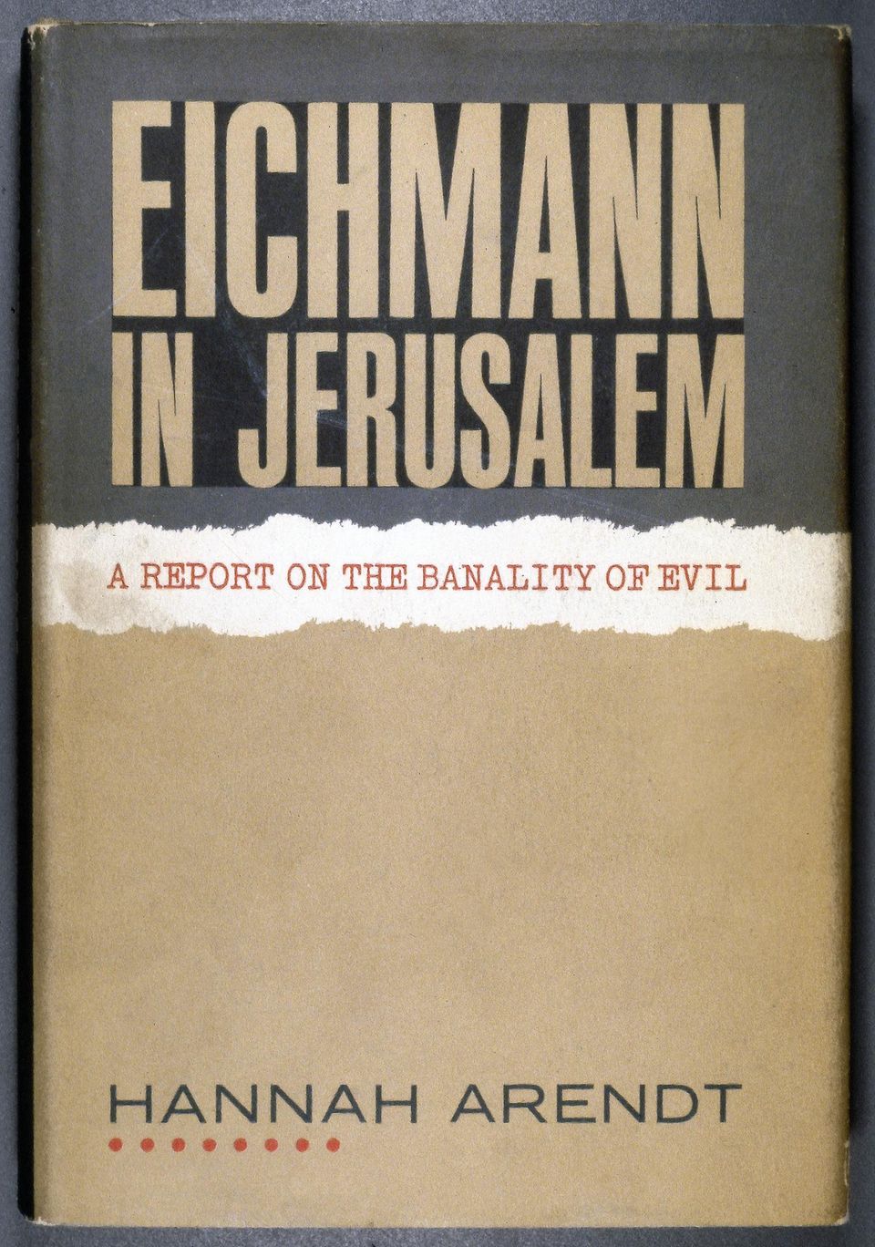 Buchcover EICHMANN IN JERUSALEM