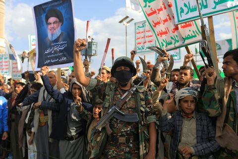 Demonstration von Huthi-Unterstützern im Jemen