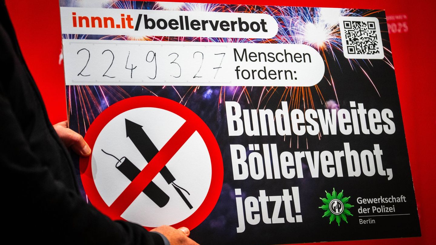Die Gewerkschaft der Polizei Berlin hat eine Petition für ein Böllerverbot an den Vorsitzenden der Innenministerkonferenz Ulrich