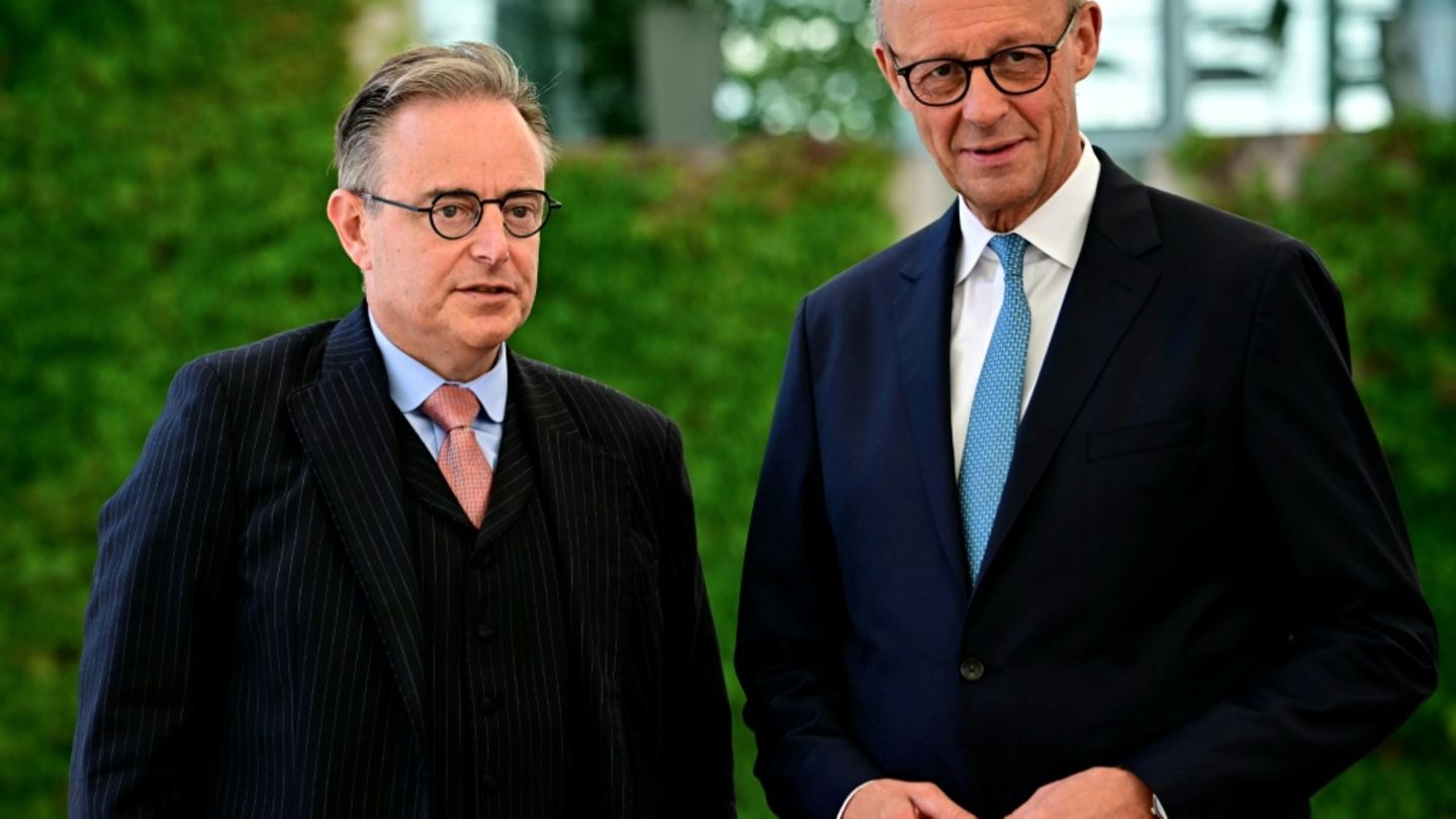 De Wever und Merz bei Treffen in Berlin