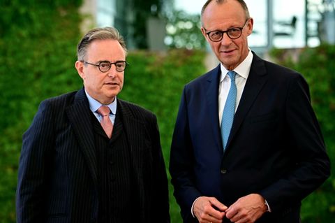 De Wever und Merz bei Treffen in Berlin