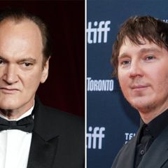 Quentin Tarantino (l.) findet keine schönen Worte über Schauspieler Paul Dano.