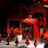 Konzertszene von Lady Gaga in Rio de Janeiro