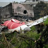 Flugzeugwrack der Air-India-Maschine