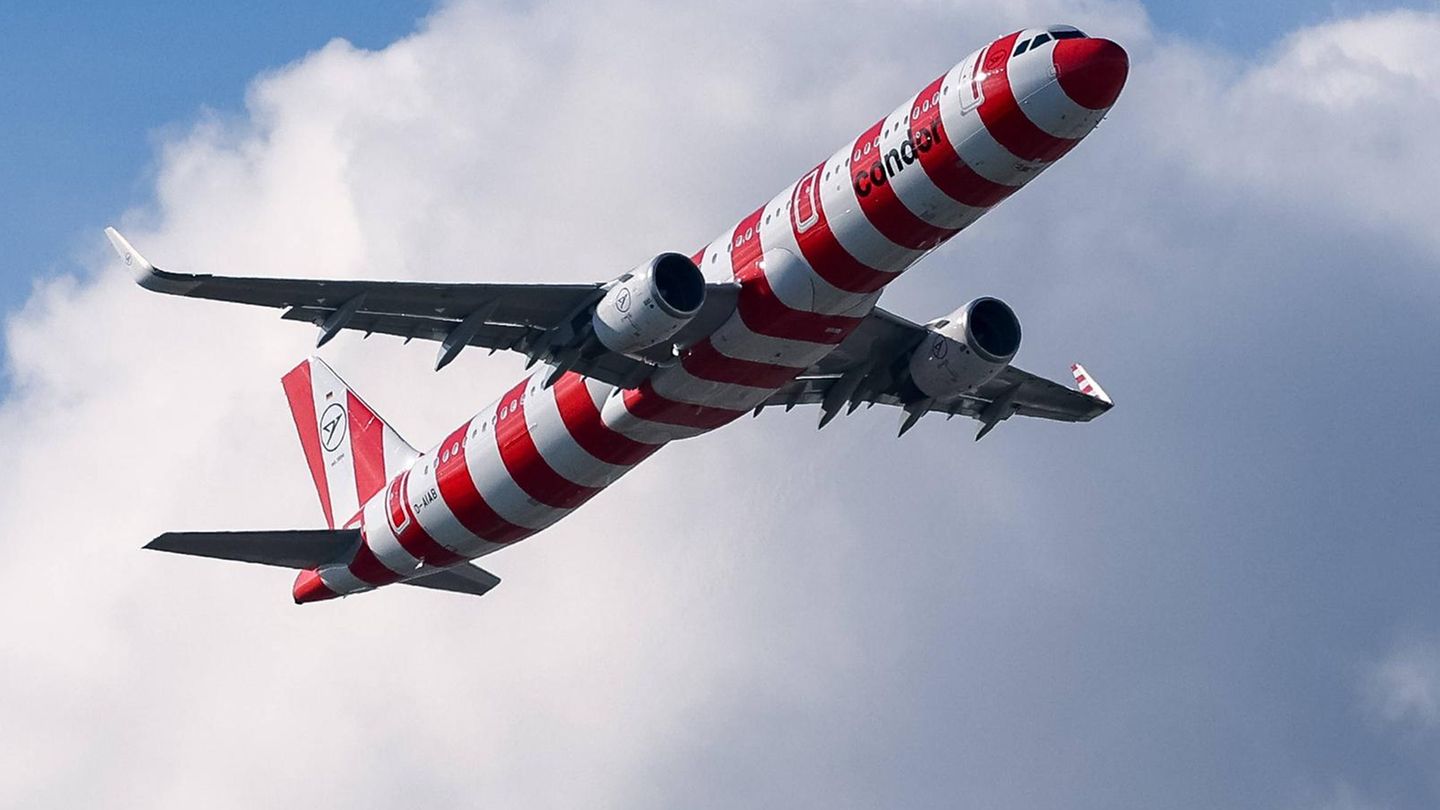 Die Condor fliegt unter anderem diese Flugzeuge. Hier sind die Plätze 29 A und 29 F fensterlos. Grund: Sie liegen an den Notausgängen