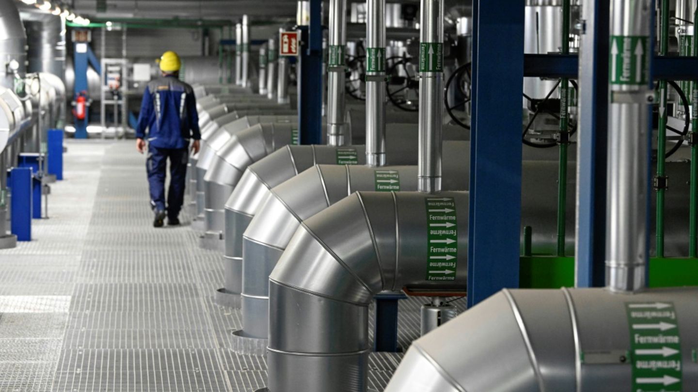 Fernwärmeanlage in Stuttgart