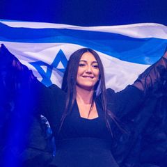 Israels ESC-Teilnehmerin Yuval Raphael beim Song-Wettbewerb 2025
