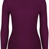 Longsleve Highneck mit Kaschmir