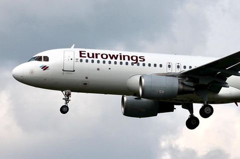 Ein Airbus A320 der Eurowings