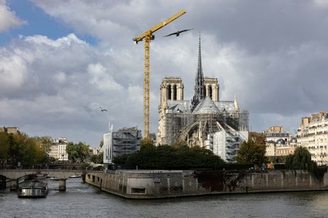 Kathedrale Notre-Dame im Oktober