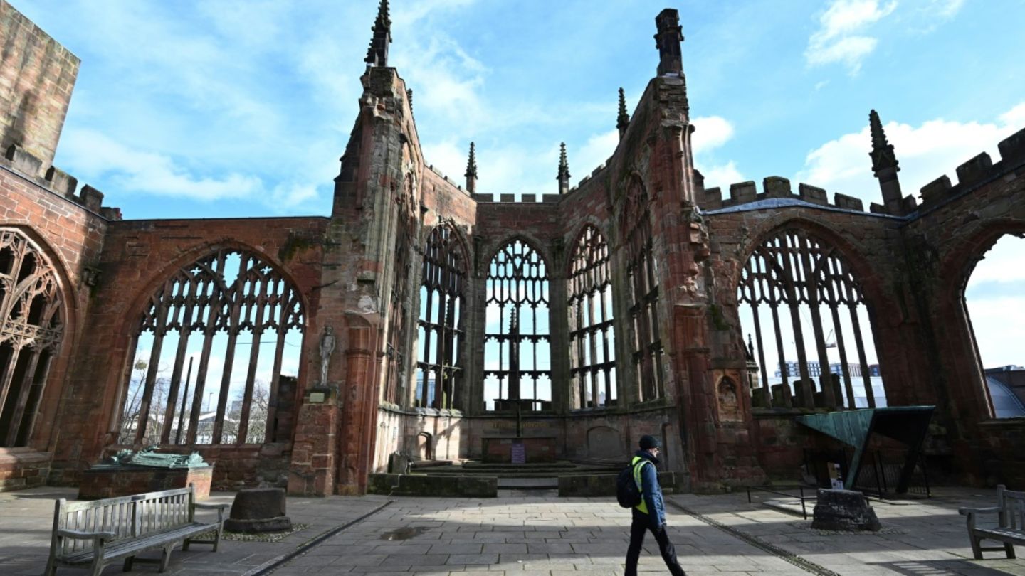 Ruinen der Kathedrale von Coventry