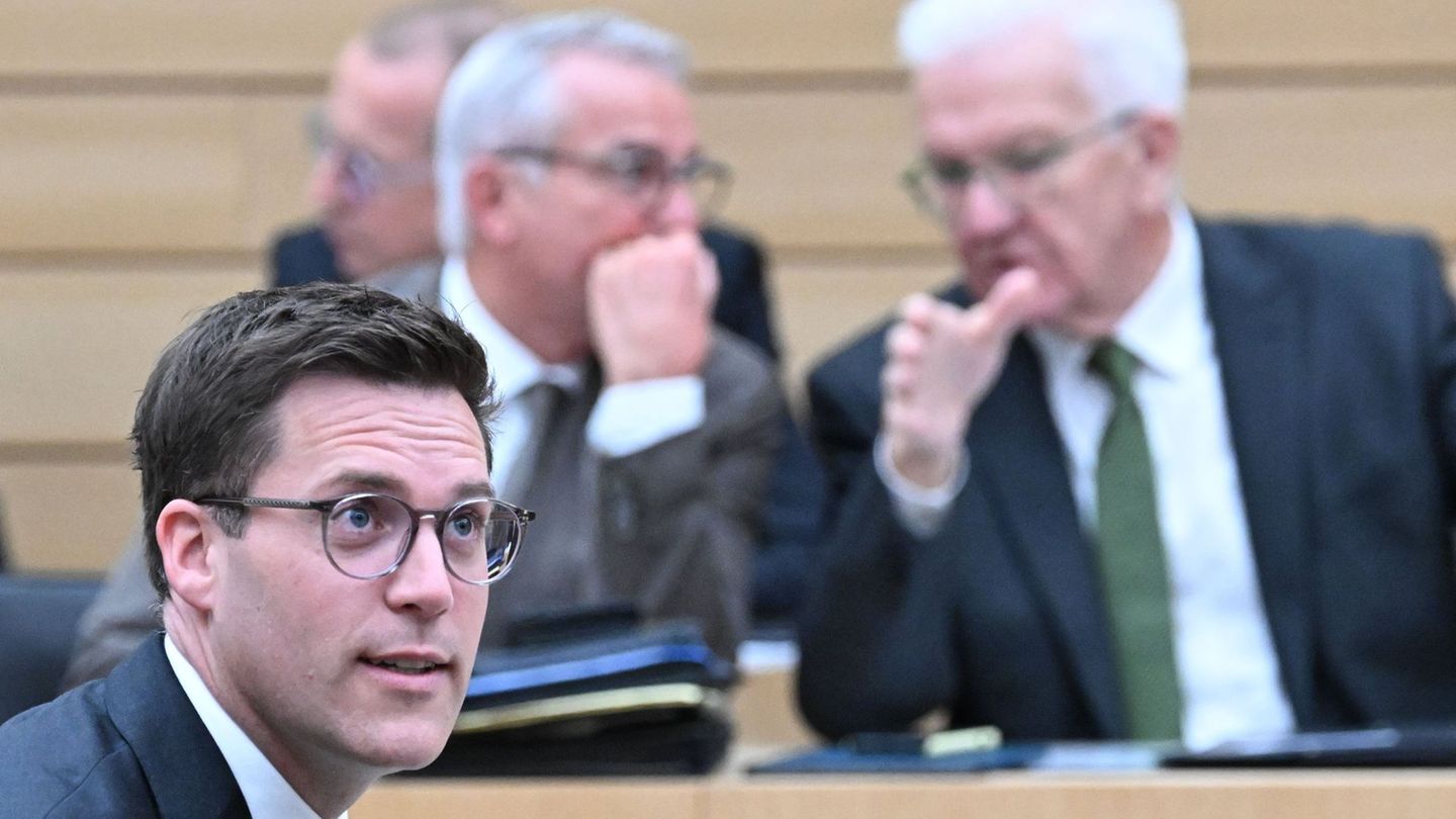 Große Fußstapfen: Winfried Kretschmann tritt nach 15 Jahren nicht mehr an. Manuel Hagel ist der Hoffnungsträger der Südwest-CDU.