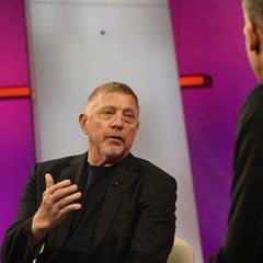 Boris Becker im Gespräch mit Steffen Hallaschka.