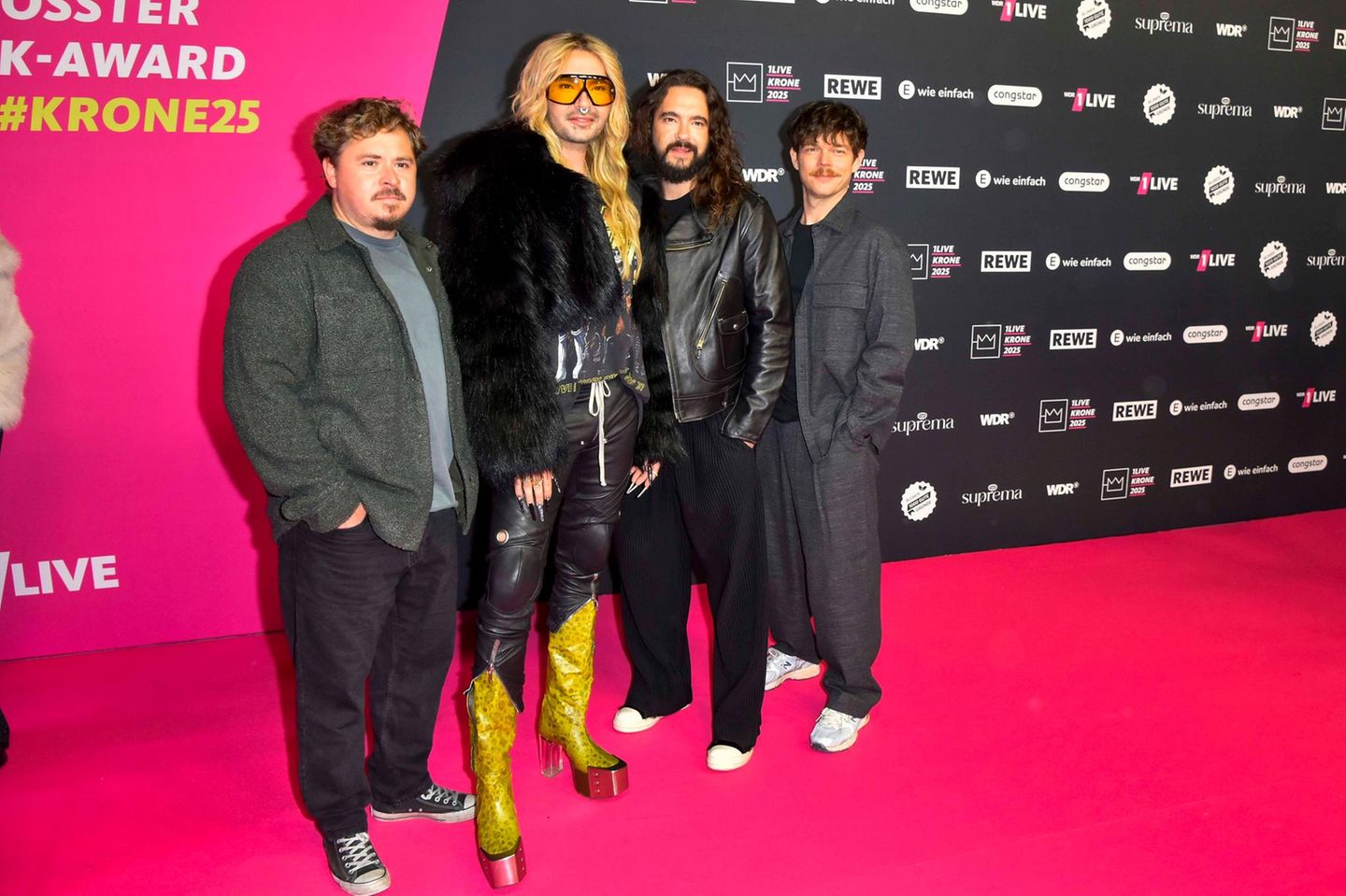 1Live-Krone: Tokio Hotel