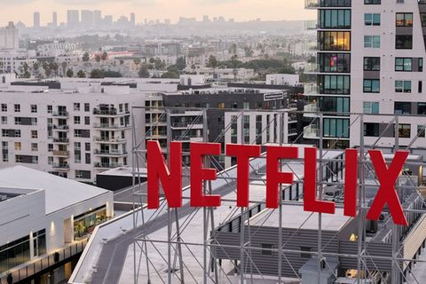 Netflix-Sitz in Los Angeles