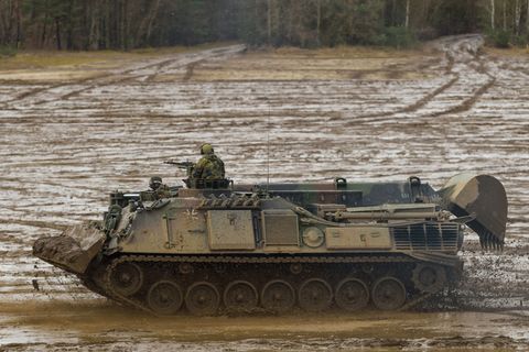 Der Bundeswehrübungsplatz wird vom Panzerpionierbataillon 701 aus dem thüringischen Gera genutzt. (Symbolbild) Foto: Philipp Sch