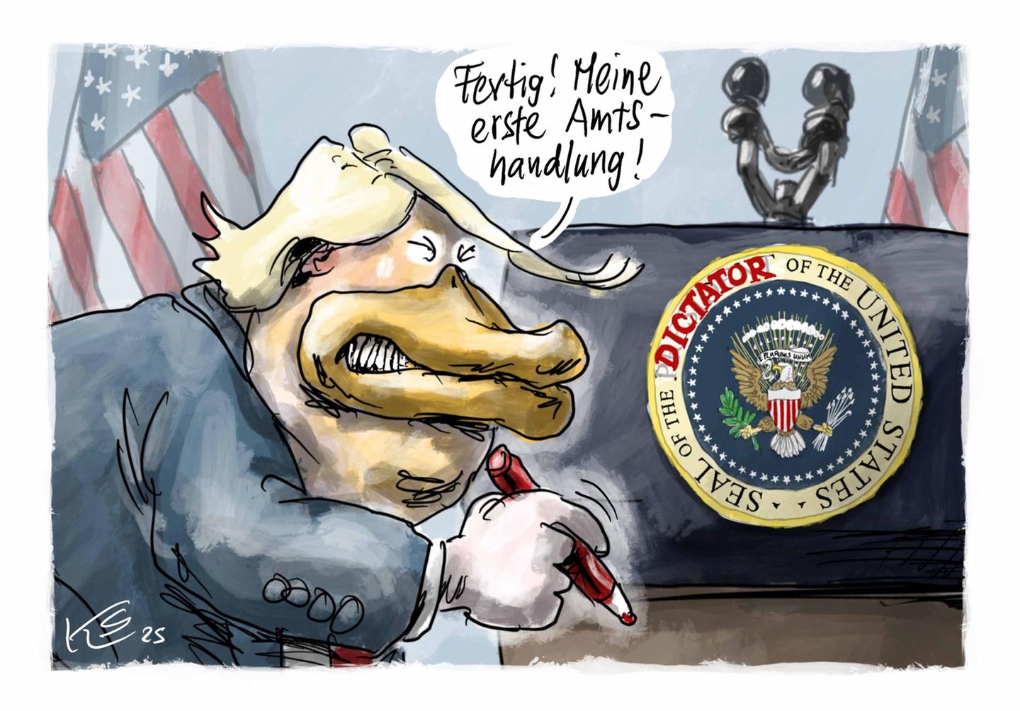 Klaus Stuttmanns Jahresrückblick: Der kleine Diktator und andere Katastrophen