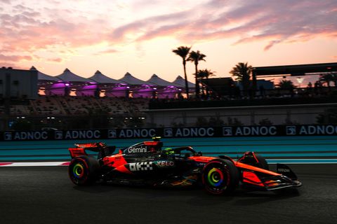 Lando Norris - Erster im Klassement und Schnellster im Training. Foto: David Davies/PA Wire/dpa