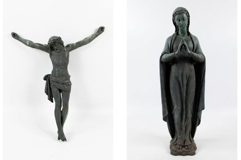 Die Berliner Polizei ermittelt zur Herkunft von gestohlenen Bronzestatuen. Foto: -/Polizei Berlin/dpa