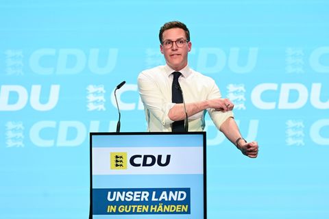 Hagel will viel anders machen, sollte er zum Regierungschef gewählt werden. Foto: Bernd Weißbrod/dpa