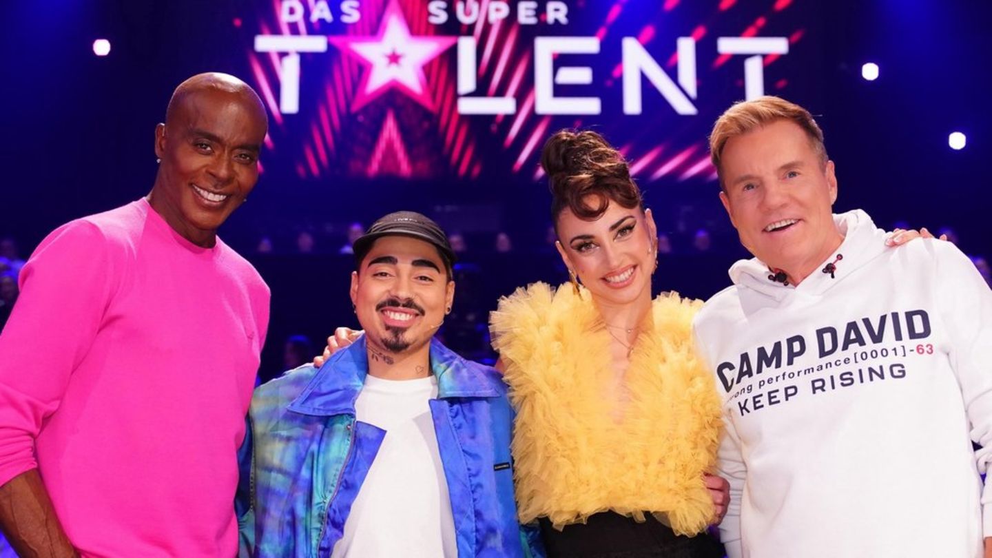 Aus für die Talentshow (v.l.): Bruce Darnell, Tony Bauer, Ekaterina Leonova und natürlich Dieter Bohlen saßen in der letzten "