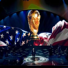 In Washington wurden die Gruppen für die Fußball-WM 2026 ausgelost. Foto: Alex Brandon/AP/dpa