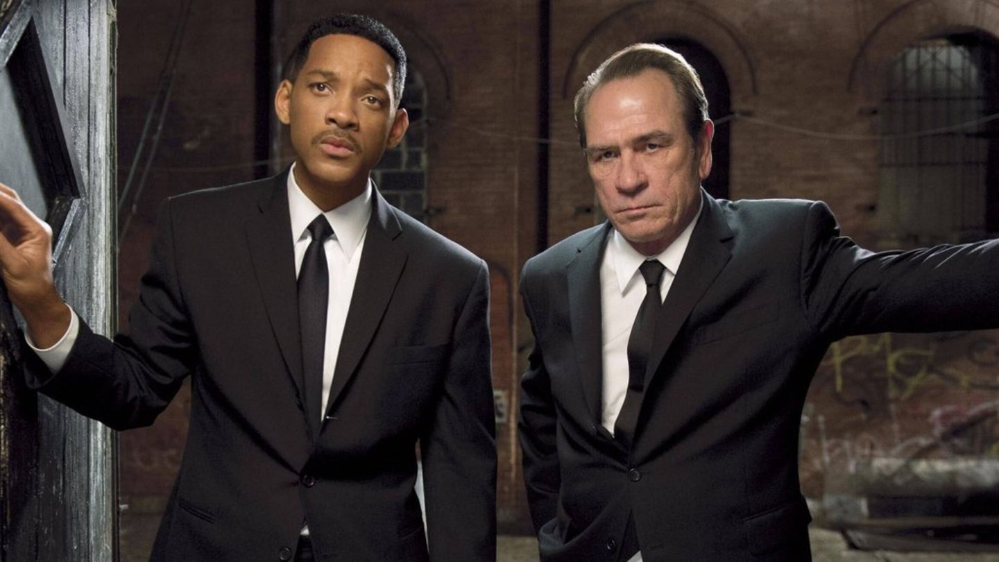 Will Smith und Tommy Lee Jones (r.) in der "Men in Black"-Reihe.