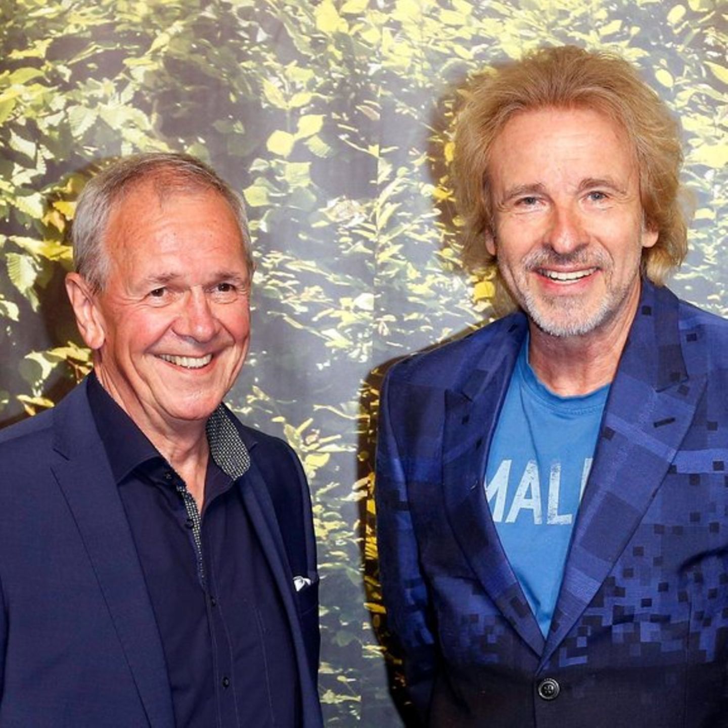 Fritz Egner (l.) und Thomas Gottschalk sind seit vielen Jahren befreundet.