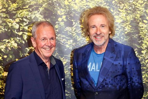 Fritz Egner (l.) und Thomas Gottschalk sind seit vielen Jahren befreundet.