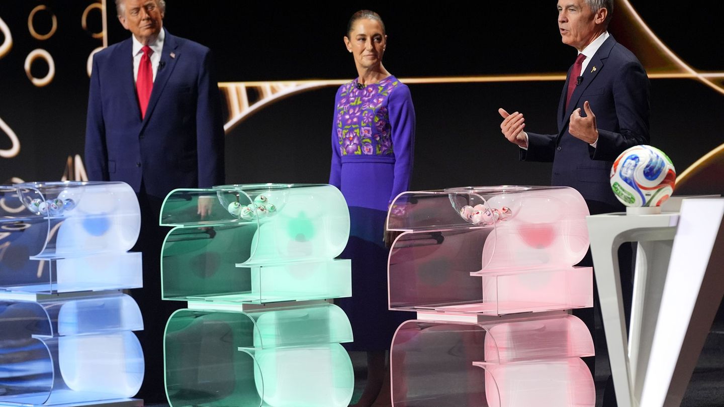 Dreier-Treffen bei FIFA-Veranstaltung Foto: Jacquelyn Martin/AP/dpa