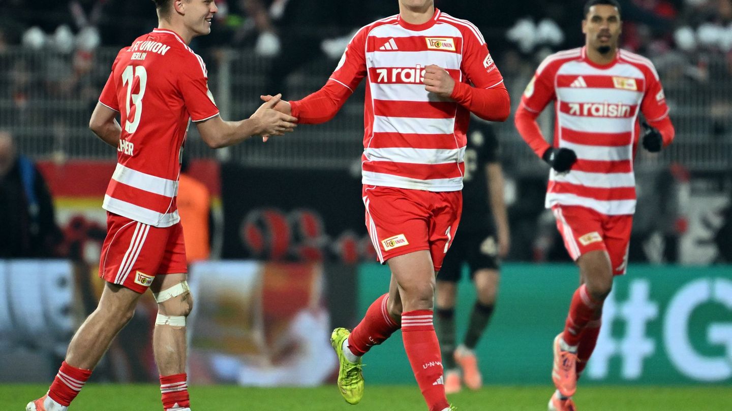 Andras Schäfer, Leopold Querfeld und Danilho Doekhi (v.l.n.r.) wollen in Wolfsburg in die Erfolgsspur zurückkehren. Foto: Soeren