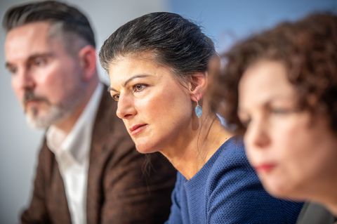 Noch ist Sahra Wagenknecht die zentrale Figur der von ihr gegründeten Partei. (Archivbild) Foto: Michael Kappeler/dpa