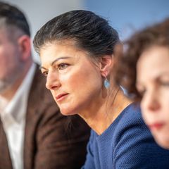 Noch ist Sahra Wagenknecht die zentrale Figur der von ihr gegründeten Partei. (Archivbild) Foto: Michael Kappeler/dpa