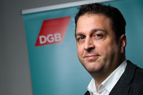 Industriegewerkschafter mit klaren Vorstellungen: Ernesto Harder. Foto: Julian Stratenschulte/dpa