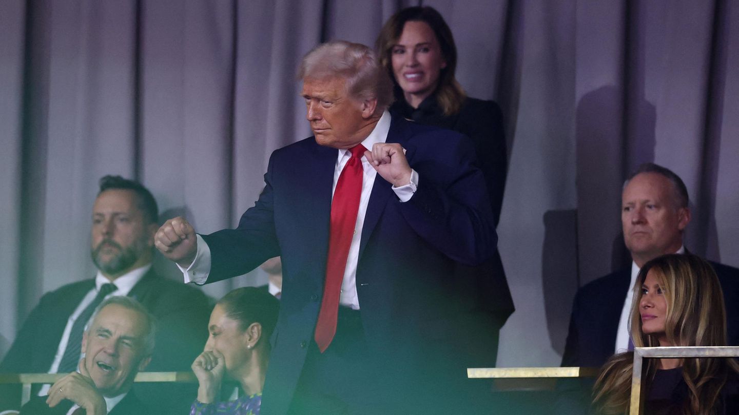 ... und brachten den Gastgeber zum Tanzen