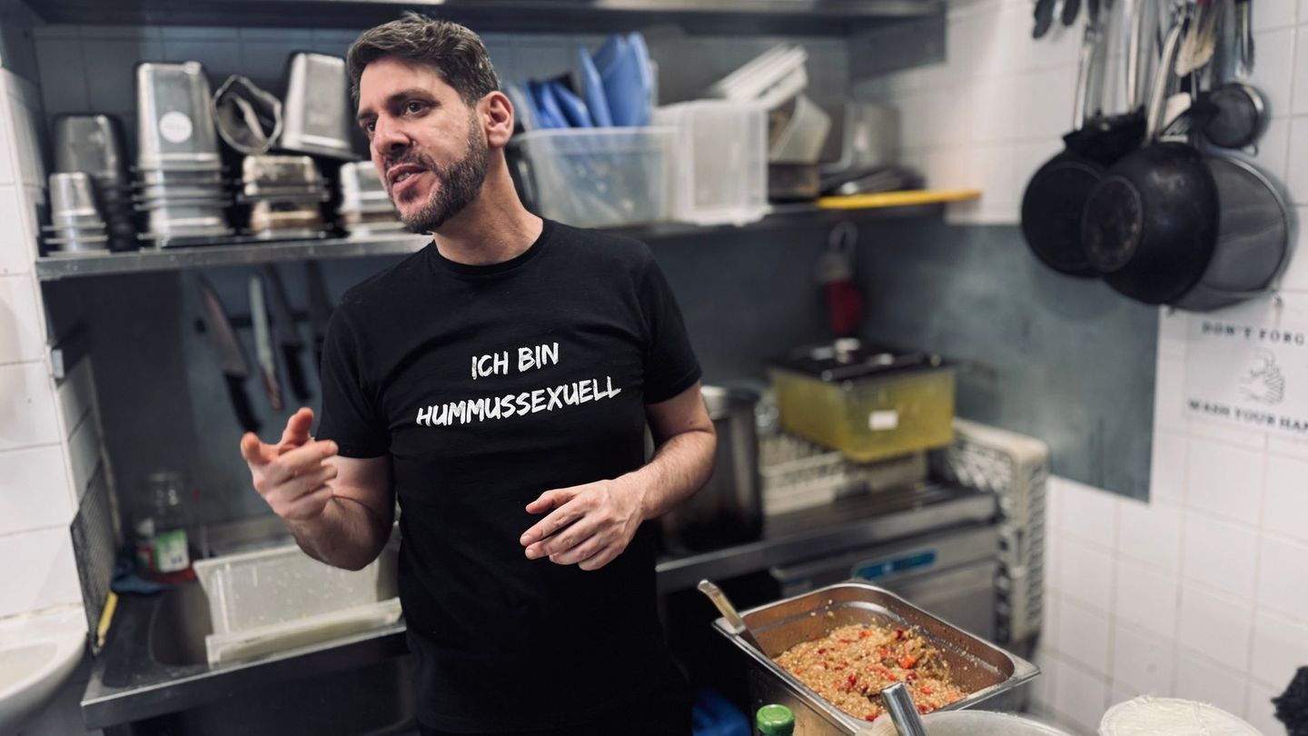 Die kulinarischen Vorlieben von Oz Ben David, Restaurantbetreiber des "Kanaan", sind eindeutig.