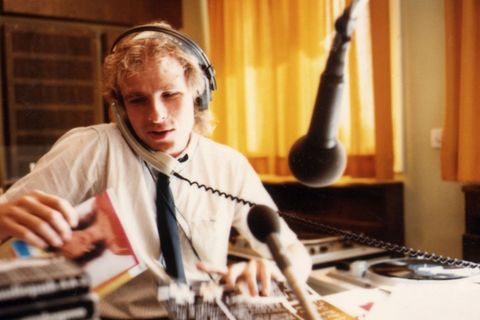 Wie alles begann: Thomas Gottschalk als Radiomoderator des BR.