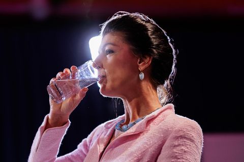 Sahra Wagenknecht in Magdeburg