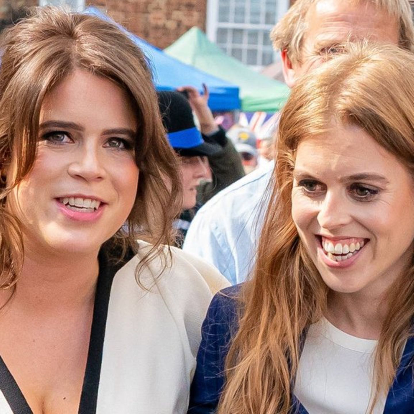 Prinzessin Eugenie (l.) und Prinzessin Beatrice: Sie fehlten bei Kates großem Event.