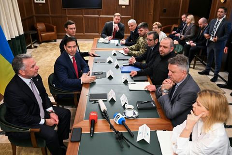 US-ukrainische Gespräche am vergangenen Sonntag