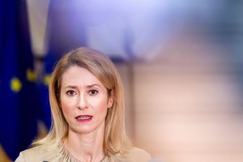 Die EU-Außenbeauftragten Kaja Kallas sieht trotz der neuen US-Sicherheitsstrategie eine weiterhin enge Allianz zwischen den USA