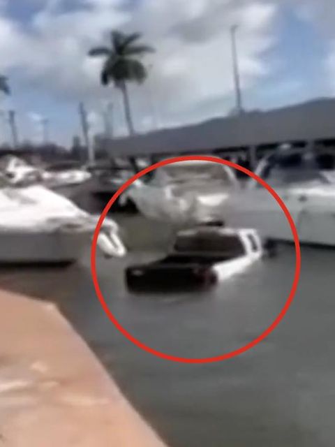 Truck rast auf Jacht zu und sinkt sofort – Müllmann rettet Frauen vorm Ertrinken