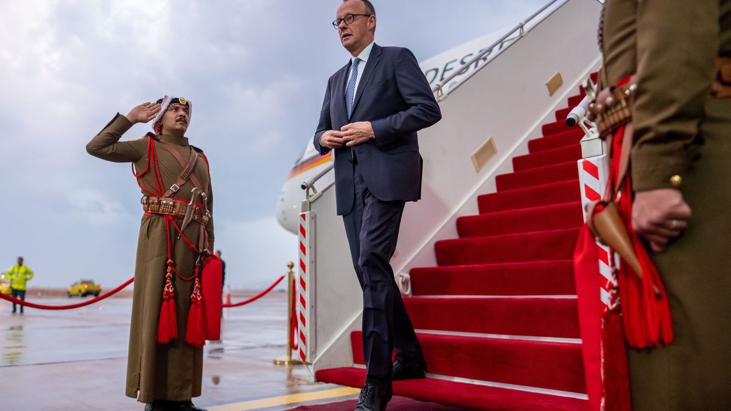 Erste Station der Nahost-Reise ist Jordanien. Foto: Michael Kappeler/dpa