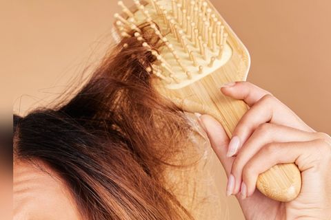 Im Winter verknoten die Haare schnell.