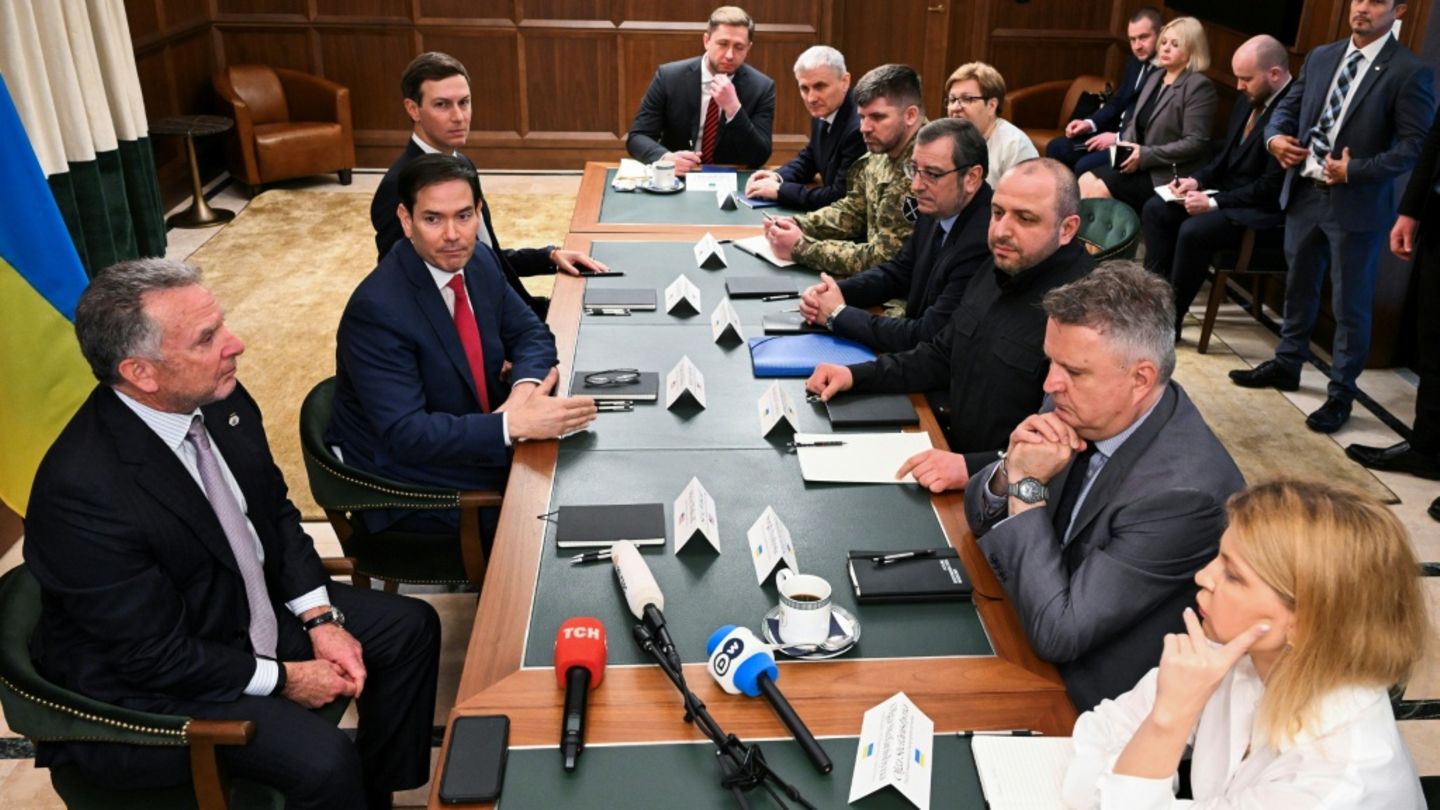 US-ukrainische Gespräche am vergangenen Sonntag