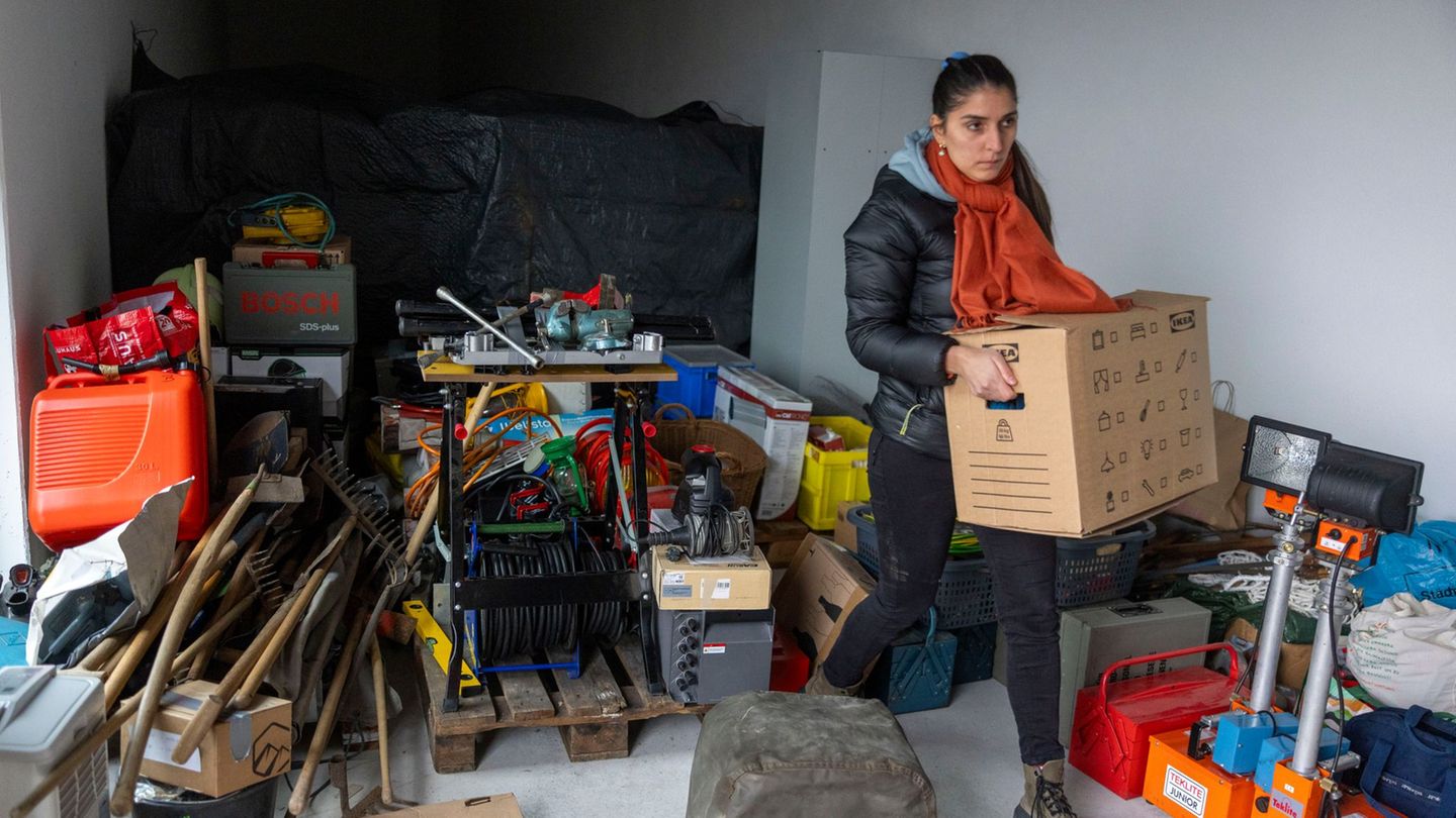 Die Initiative "Frankfurt for Ukraine" sammelte zuletzt in Eschborn. Foto: Helmut Fricke/dpa