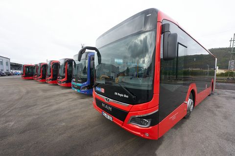 Bleiben demnächst wieder Busse wegen Streiks in den Depots? (Archivfoto) Foto: Thomas Frey/dpa