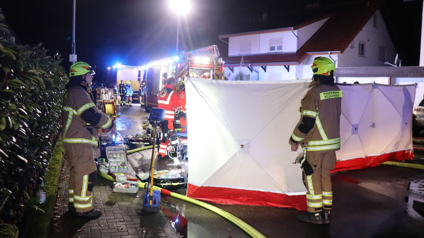 Bei einem Brand in St. Leon-Rot sind zwei Menschen ums Leben gekommen. Foto: René Priebe/dpa