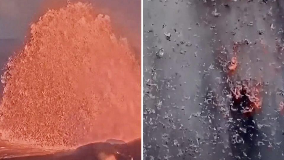 Kilauea bricht erneut aus – Zeitrafferaufnahmen zeigen meterhohe Lavafontänen